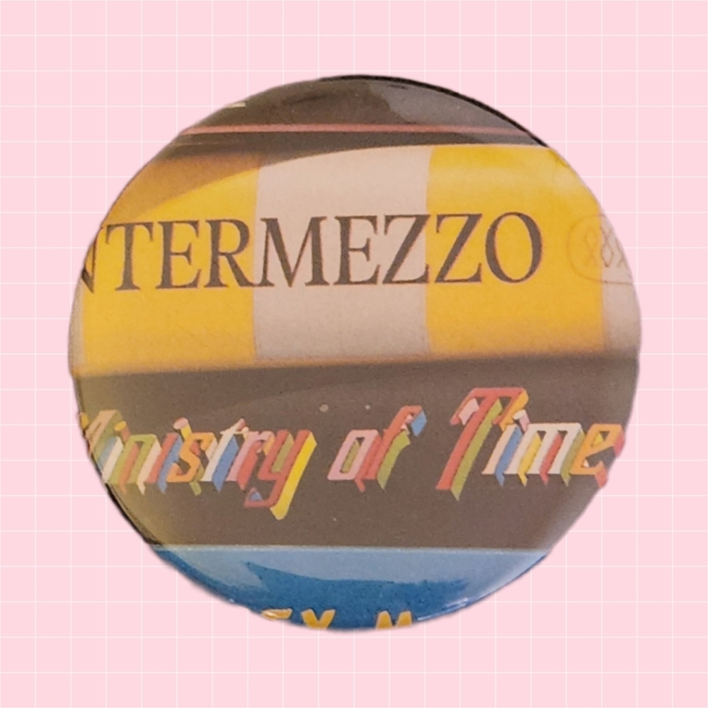 Intermezzo and Ministry of Time Books 2" Pin